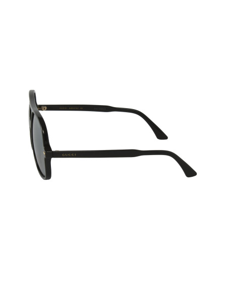 Gucci GG0706S 001 New Aviator Plata Espejo Negro Dorado Original | Sunni...