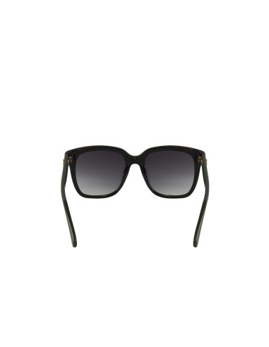 Gucci Gg0715S 001 Square Shape Negro Degradado Dorado