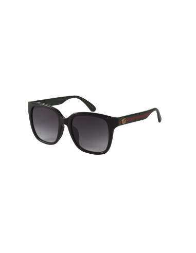 Gucci Gg0715S 001 Square Shape Negro Degradado Dorado