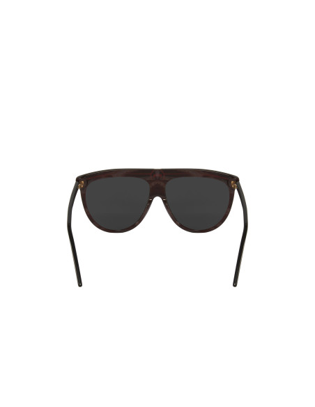 Gucci Gg0732S 001 Fashion Aviator Ivory Black Gris transparente | Sunnies.UNO
