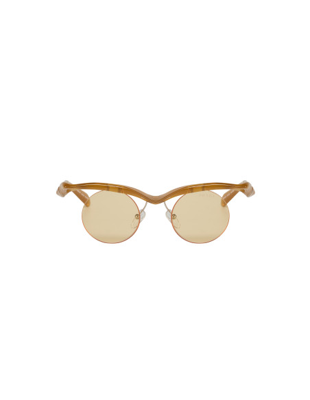 Prada SPR A18 12S-80E Morph Round Shape Orange