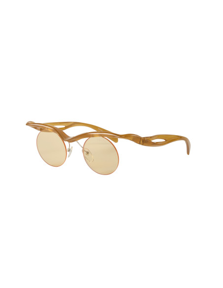 Prada SPR A18 12S-80E Morph Round Shape Orange