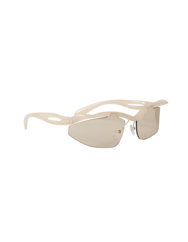 Prada SPR A25 12S-412 Morph Square Shape Light Pink