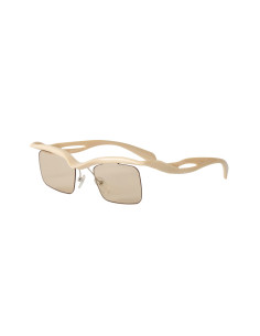 Prada SPR A15 18Q-412 Morph Small Square Shape Peach