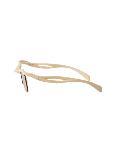 Prada SPR A15 18Q-412 Morph Small Square Shape Peach