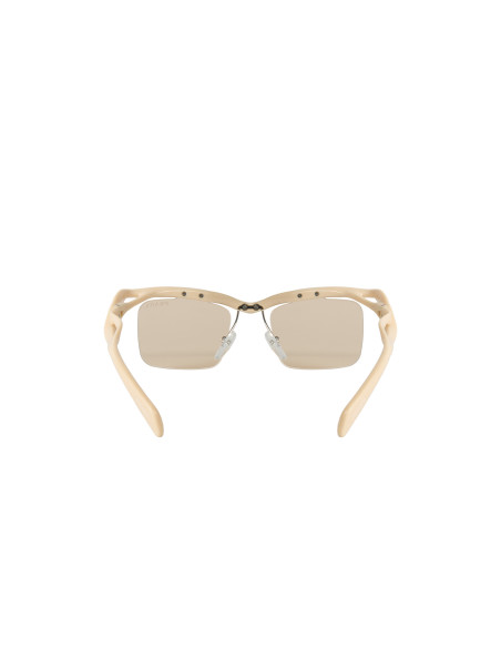 Prada SPR A15 18Q-412 Morph Small Square Shape Peach
