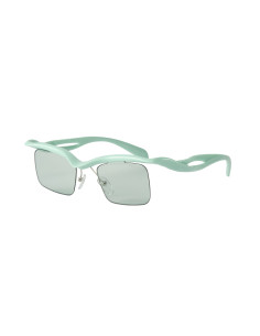 Prada SPR A15 17Q-4R0 Morph Small Square Shape Mint Green