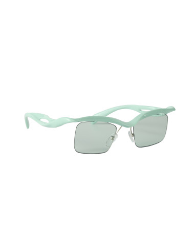 Prada SPR A15 17Q-4R0 Morph Small Square Shape Mint Green