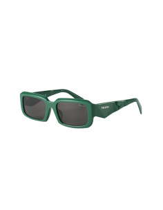 Prada SPR 27ZS 11L-08Z Square Shape Green Gray
