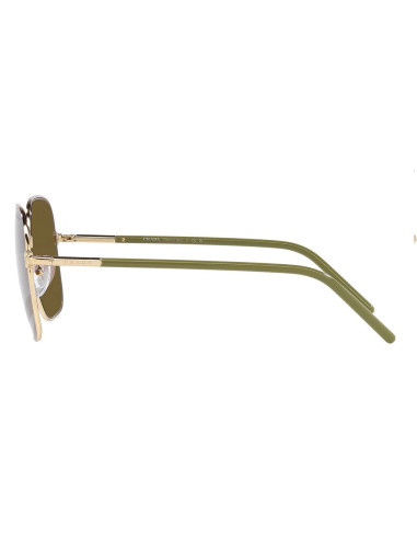 Prada SPR 67XS ZVN-01T Square Shape Coffe Gold
