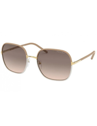 Prada SPR 67XS 09G-3D0 Square Shape Coffe Gradient