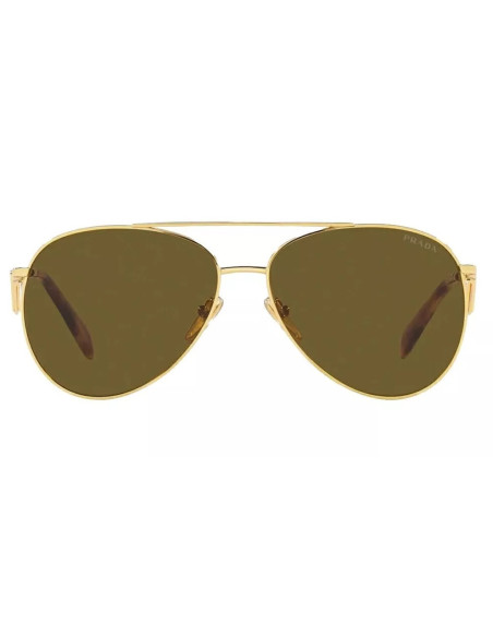 Prada SPR 73ZS 5AK-01T Piloto Gota Gold Brown