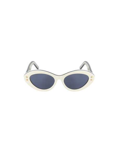 Dior Pacific B1U 95B0 Butterfly Sunglasses White
