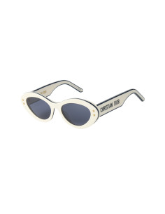 Dior Pacific B1U 95B0 Butterfly Sunglasses White
