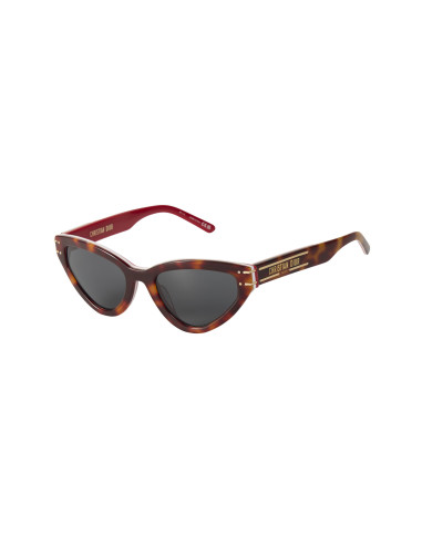 Dior Signature B2U 26B0 Eye Cat Shape Tortoise Red