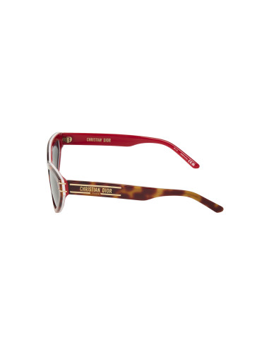 Dior Signature B2U 26B0 Eye Cat Shape Tortoise Red