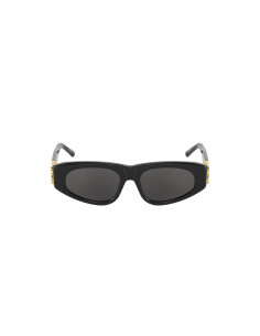 Balenciaga BB0095S 001 Square Eye Cat Black Gold 2