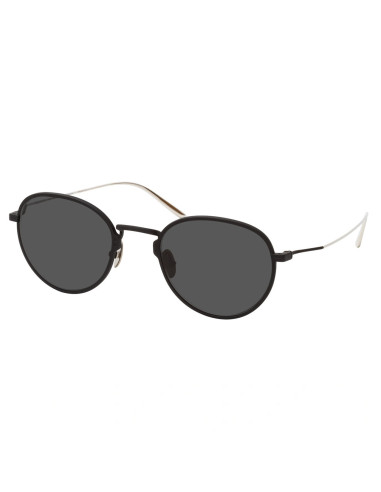 Prada SPR 53WS 04Q-5S0 Round Titanium Matte Black