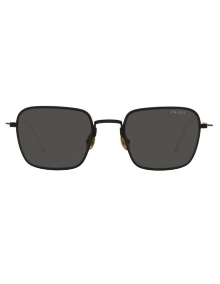 Prada SPR 54WS 04Q-5S0 Square Titanium Matte Black