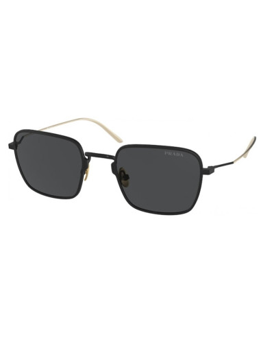 Prada SPR 54WS 04Q-5S0 Square Titanium Matte Black