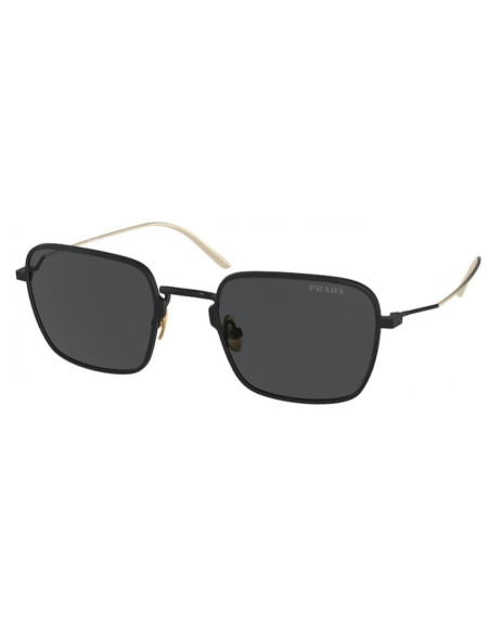 Prada SPR 54WS 04Q-5S0 Square Titanium Matte Black