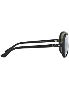 Ray Ban Rb4125 601S30 Cats 5000 Classic Negro Mate Plata | Sunnies.uno 2