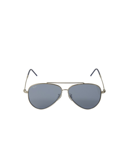 Ray Ban RB0102S 003/GA Caravan Reverse Silver Gray