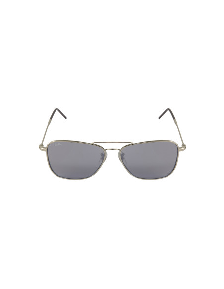 Ray Ban RB0102S 003/GS Caravan Reverse Silver Gray