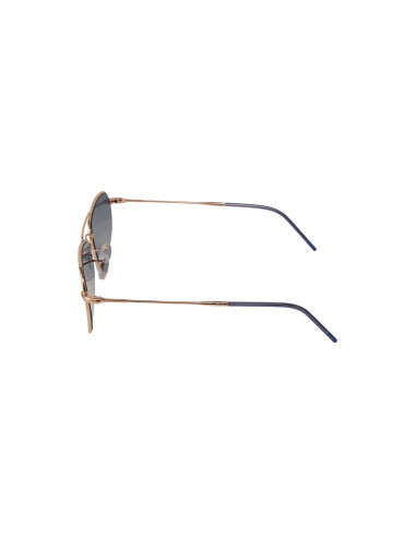 Ray Ban RB0102s 9202/3A Caravan Reverse Blue Rose Gold