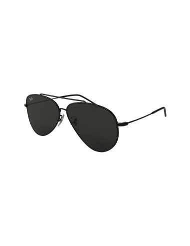 Ray Ban RB0101S 002/GS Aviator Reverse Black Gray
