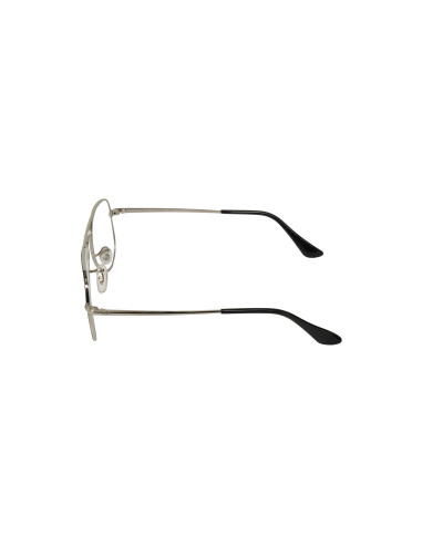 Ray Ban Rb1089 4064 Oftalmico Aviator Junior Plateado Gris