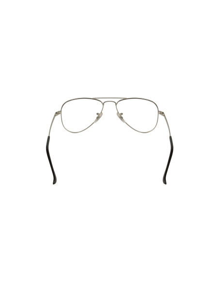 Ray Ban Rb1089 4064 Oftalmico Aviator Junior Plateado Gris