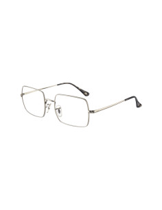 Ray Ban Rb1969V 2501 Oftalmico RECTANGLE Plateado Negro | Sunnies.uno