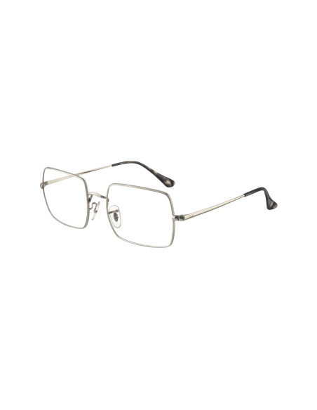 Ray Ban Rb1969V 2501 Oftalmico RECTANGLE Plateado Negro | Sunnies.uno
