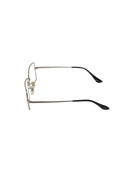 Ray Ban Rb1969V 2501 Oftalmico RECTANGLE Plateado Negro | Sunnies.uno