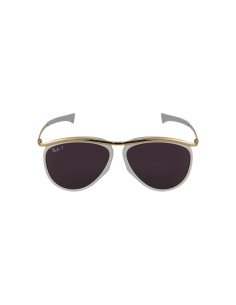 Ray Ban RB2219 1289AF Olympian Aviator Blanco Vino Polarizado 2