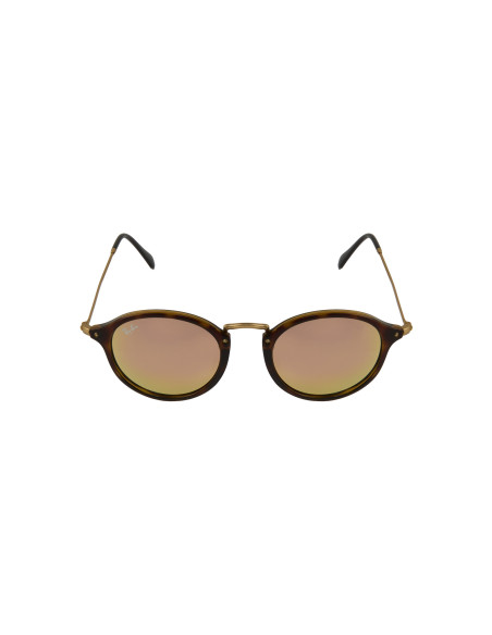 Ray Ban Rb2447 1160/z2 Round Fleck Cafe Carey Rosa espejo | Sunnies...
