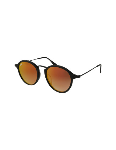 Ray Ban Rb2447 901/4w Round Fleck Rojo Degradado Negro | Sunnies.uno
