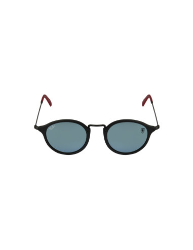 Ray Ban Rb2447nm F60230 Scuderia Ferrari Round Plata espejo | Sunni...