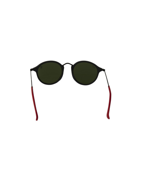 Ray Ban Rb2447nm F60230 Scuderia Ferrari Round Plata espejo | Sunni...