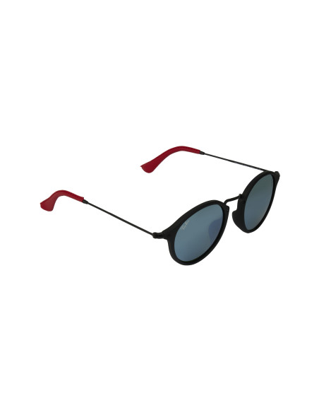 Ray Ban Rb2447nm F60230 Scuderia Ferrari Round Plata espejo | Sunni...