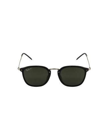 Ray Ban Rb2448n 901/58 Icon Negro Polarizado Plateado | Sunnies.uno