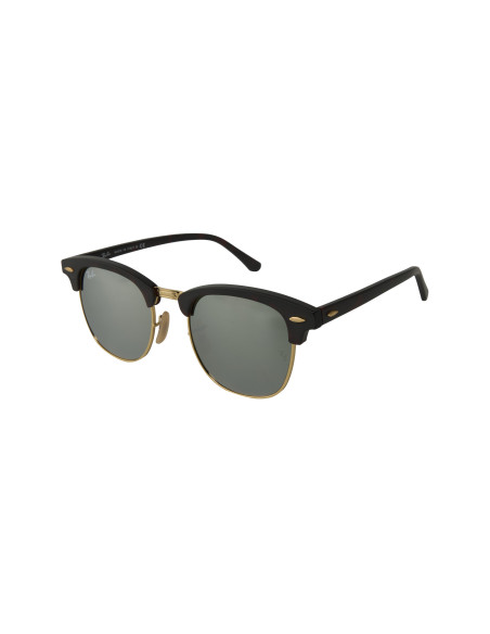 Ray Ban Rb3016 114530 Clubmaster Plata Espejo Carey Icon | Sunnies.uno