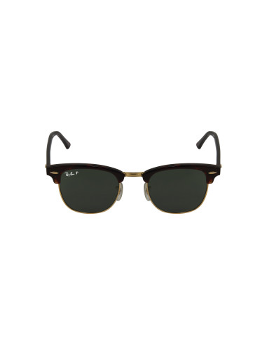 Ray Ban Rb3016 990/58 Clubmaster Polarizado Carey Dorado | Sunnies.uno