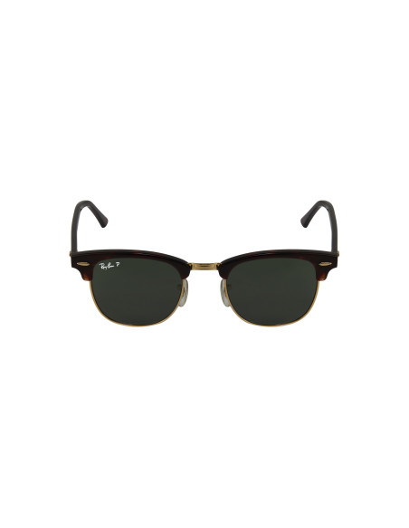 Ray Ban Rb3016 990/58 Clubmaster Polarizado Carey Dorado | Sunnies.uno