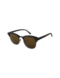 Ray Ban Rb3016 W3389 Clubmaster Cafe B-15 Negro mate | Sunnies.uno