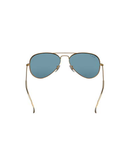 Ray Ban Rb3025 9196/S2 Aviator Blue Legend Polarizado Transparente