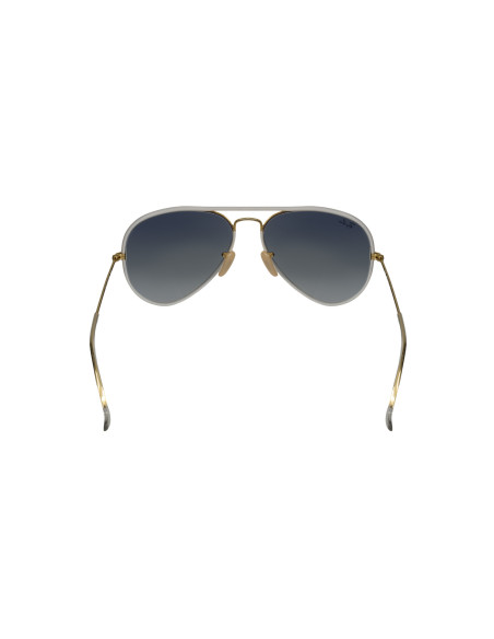 Ray Ban Rb3025jm 146/32 Aviator Blanco Gris Full Color | Sunnies.uno