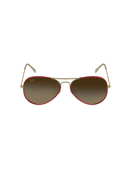 Ray Ban RB3025JM 9196/51 Aviator Full color Cafe Degradado