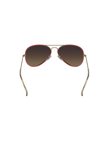 Ray Ban RB3025JM 9196/51 Aviator Full color Cafe Degradado
